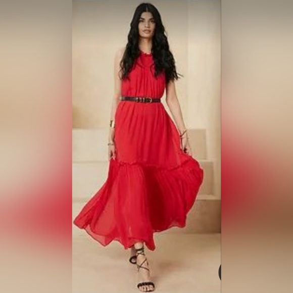 Banana Republic Maxi dress with silk - Picture 1 of 4